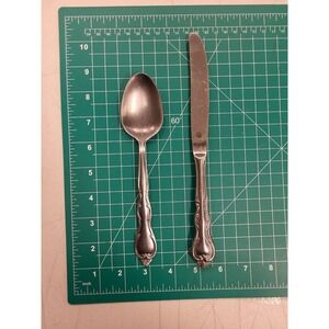 Supreme By Towle Stainless Korea Spoon Knife Flatware Set Silverware Cutlery‎